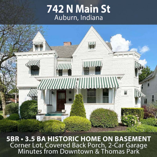 Historic 5BR 3.5 Bath Home in Auburn minutes from Downtown and Thomas Park!